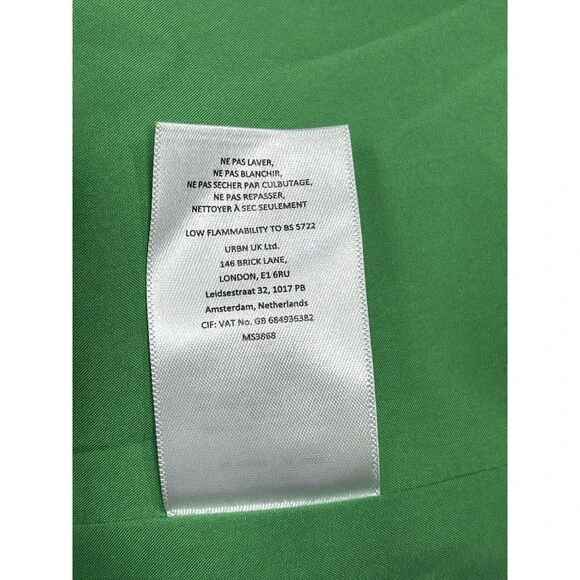 Anthropologie Mare Mare Midi Dress Green Strapless Trench Preppy Retro Sz XL NWT - Picture 11 of 12